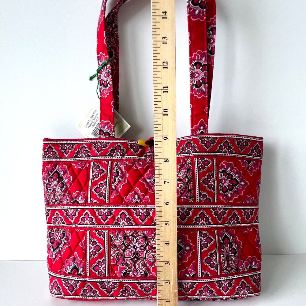 Vera Bradley Small Tic Tack Tote Toggle Frankly S… - image 14